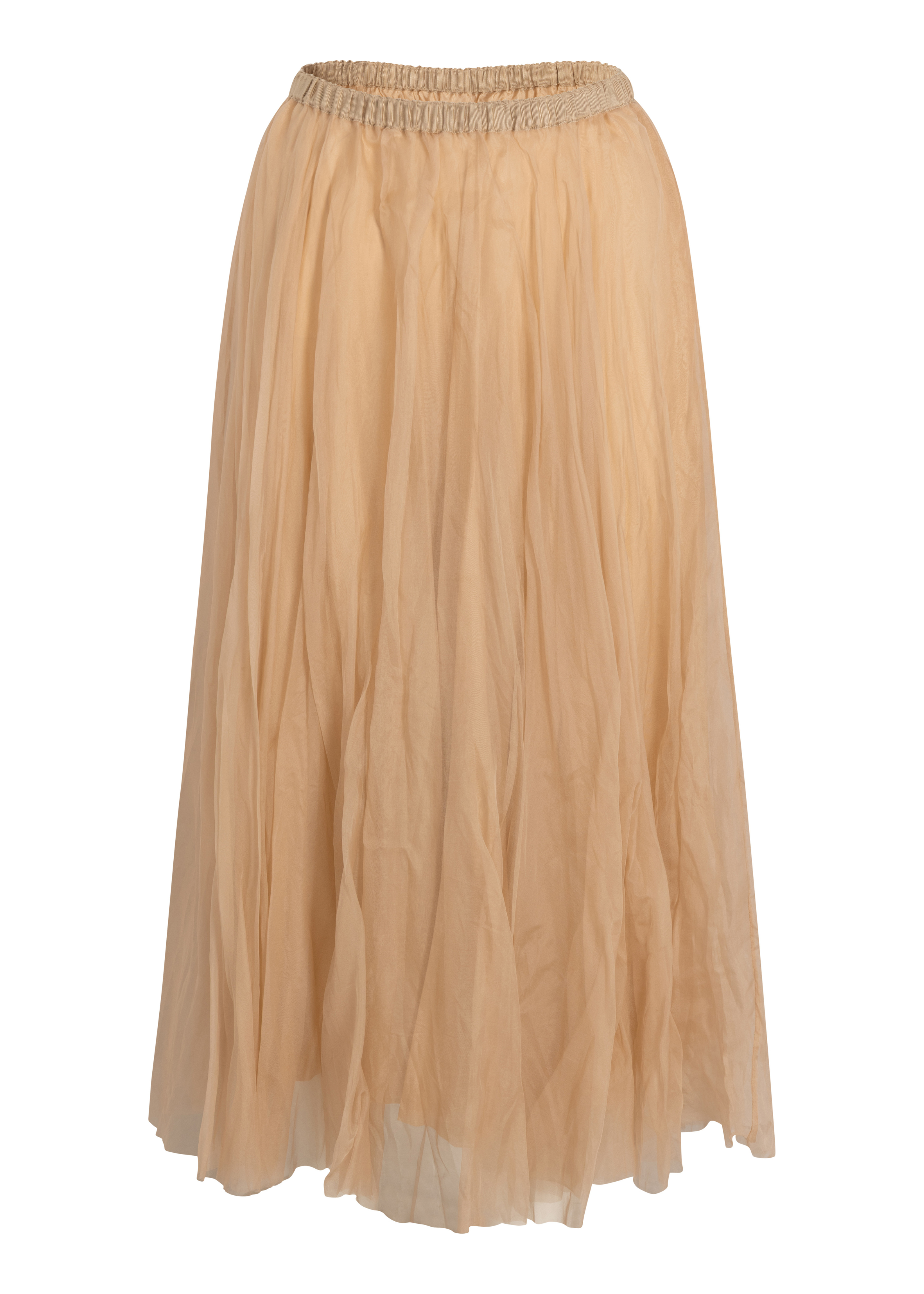 SKIRTS Organza Maxi Skirt in Champagne Louiza Babouryan