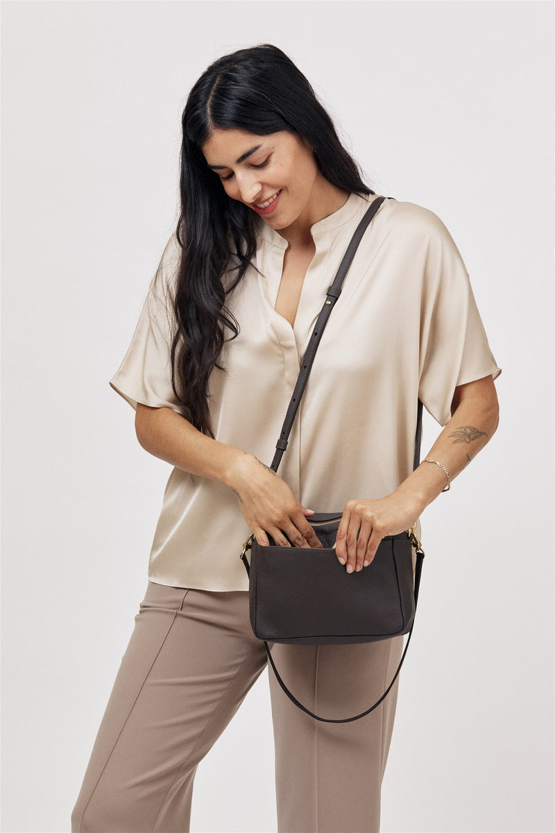 HANDBAGS Rome Crossbody in Cocoa ORSYN