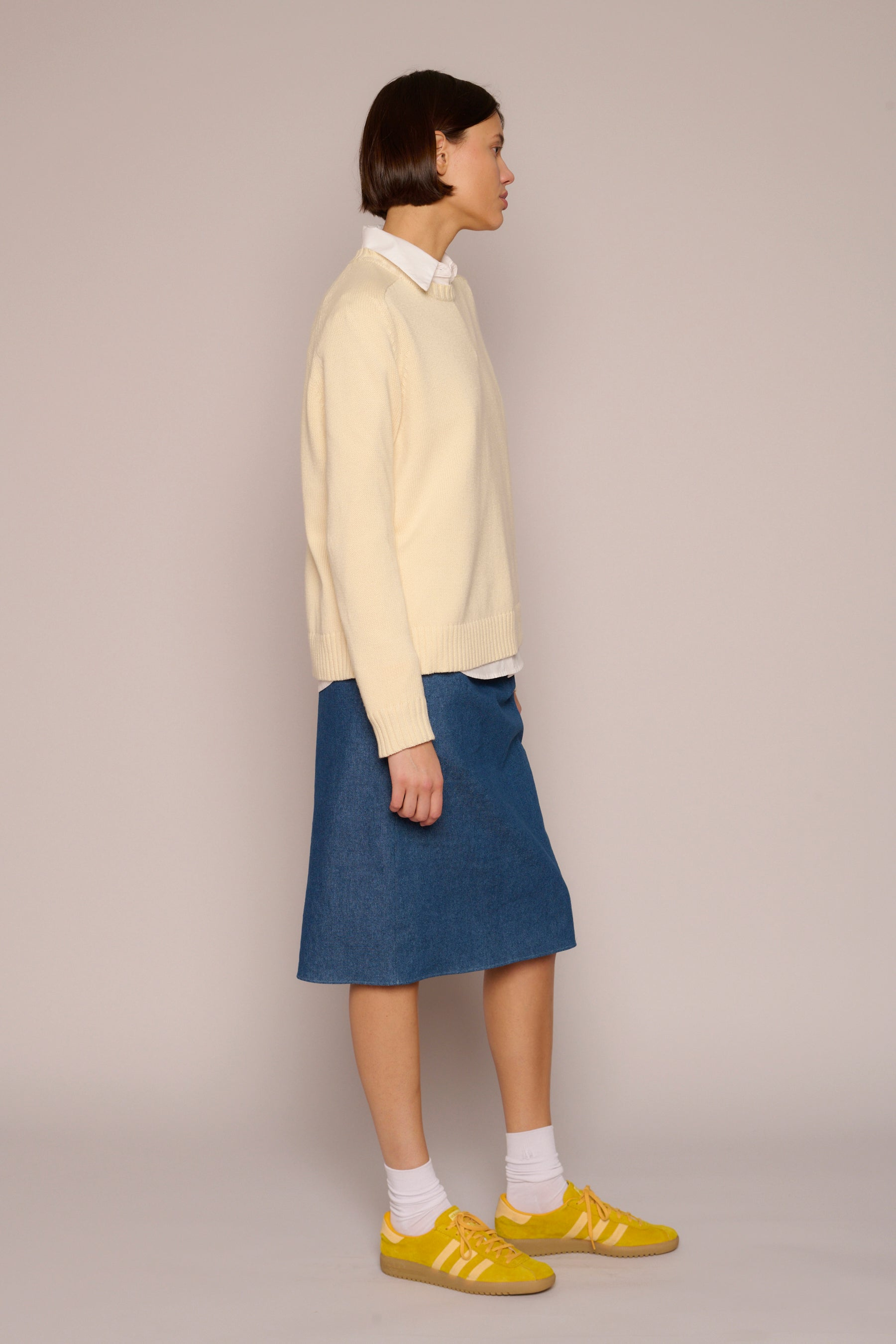 SWEATERS MADISON SWEATER IN CREAM Organic by John Patrick