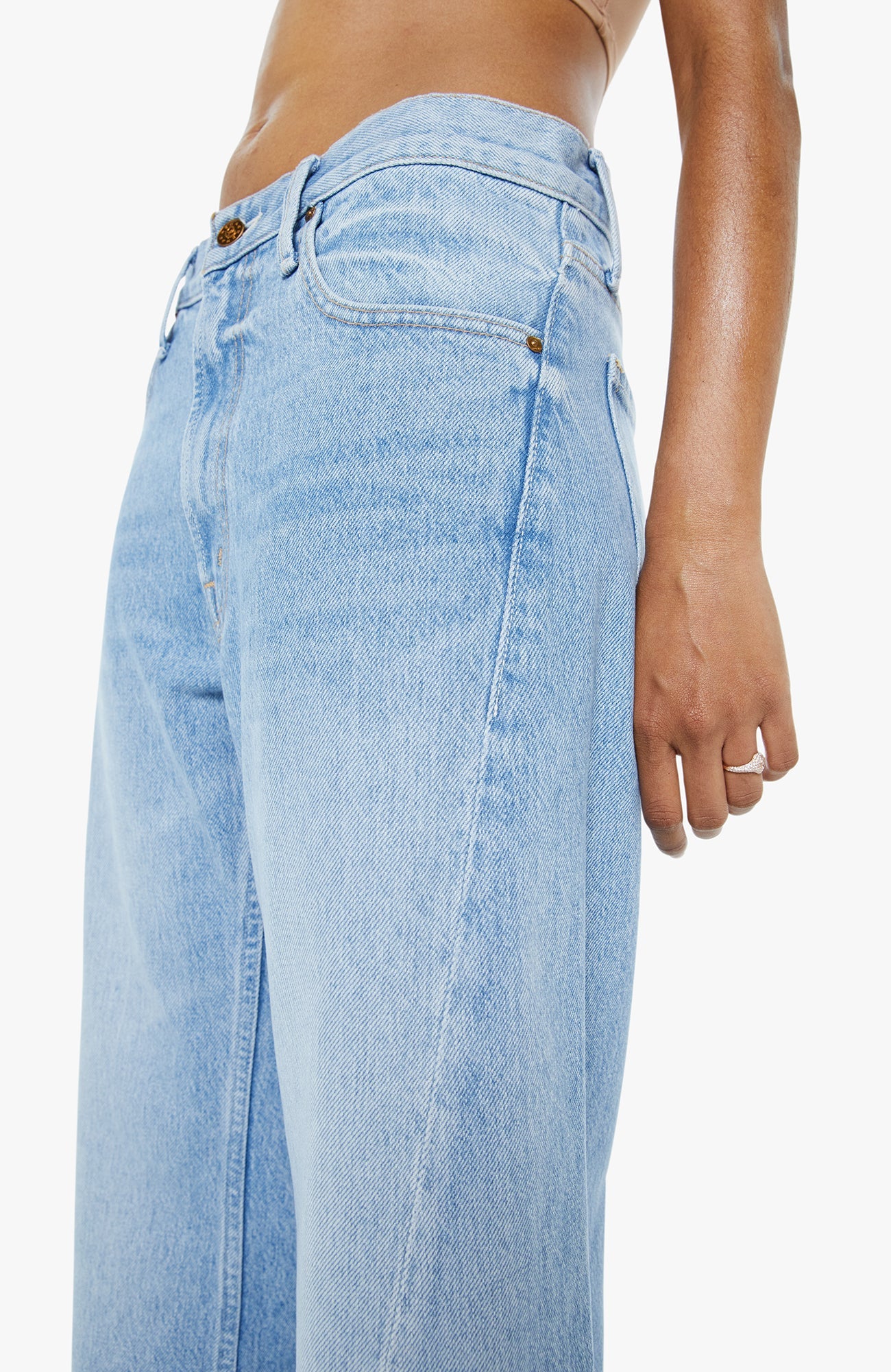 DENIM Lil Lemon Twist Sneak Jean Mother