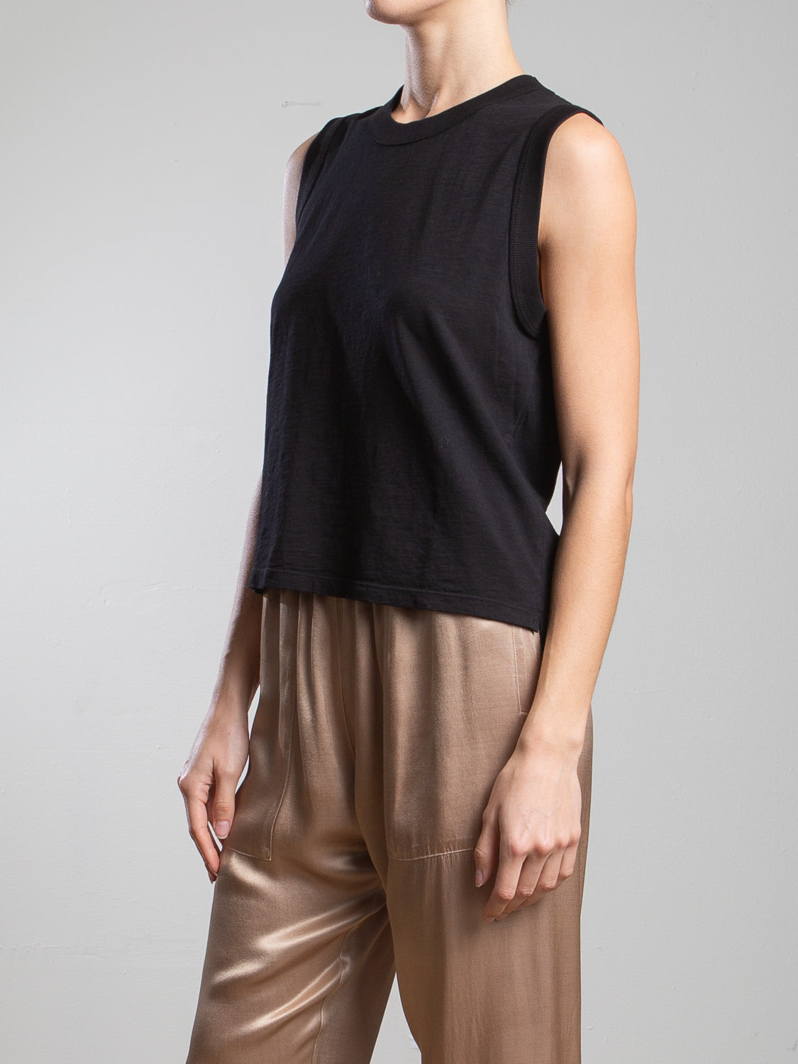 TEES/TANKS Liv Tank in Black Pharaoh