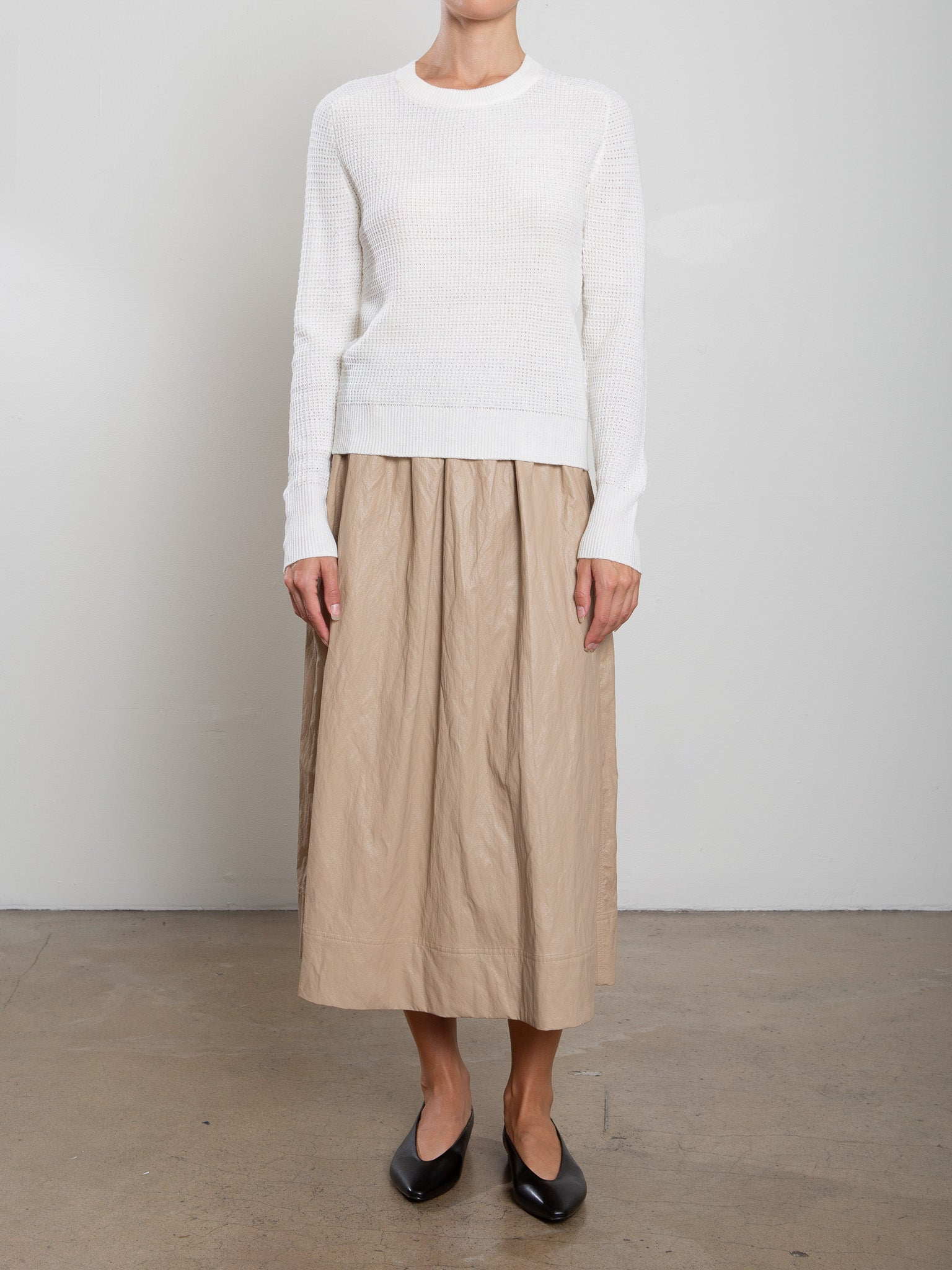 SKIRTS Claudia Shirt in Biscotti Pharaoh