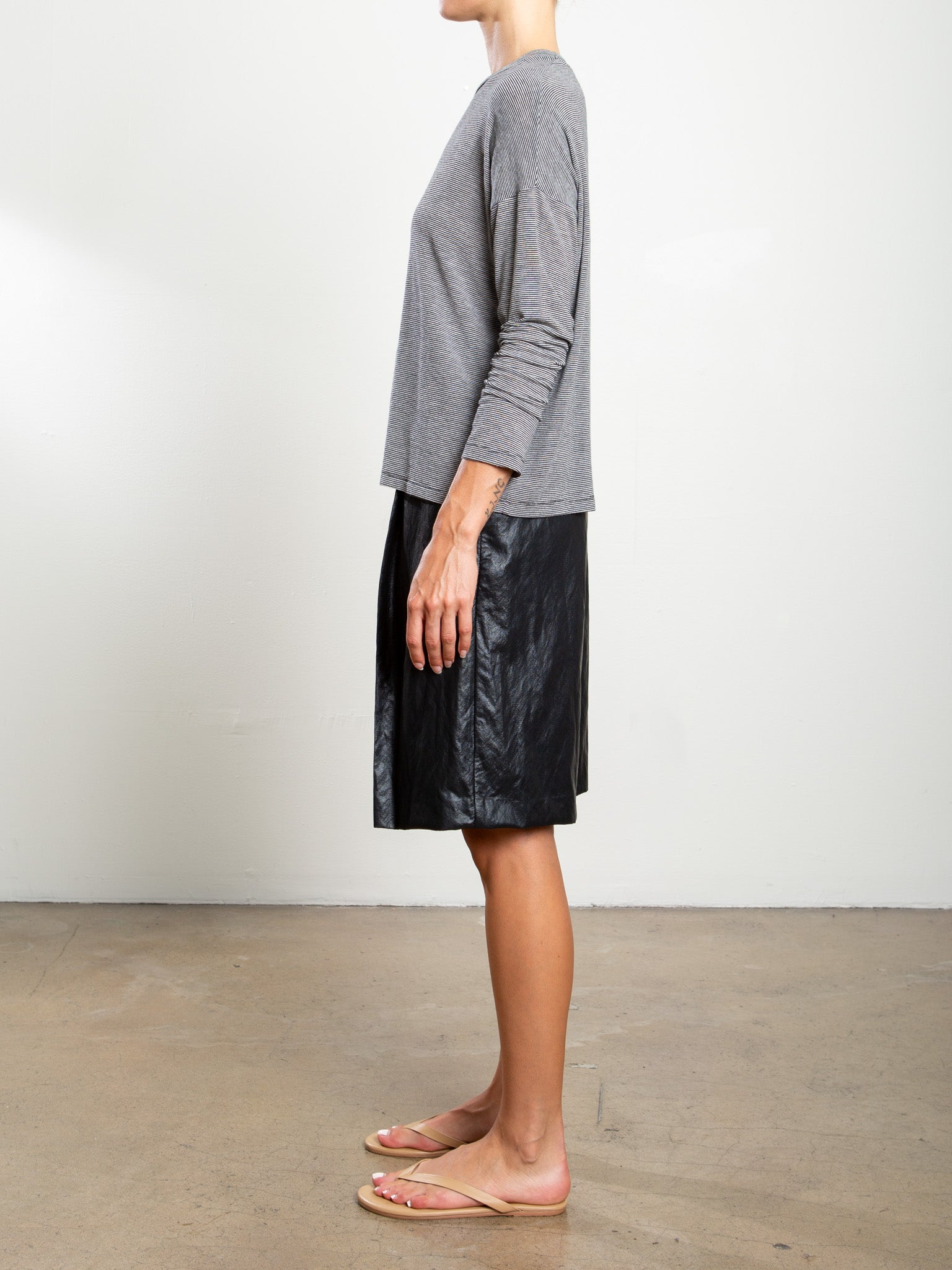 PANTS/SHORTS Inez Short in Black Pharaoh