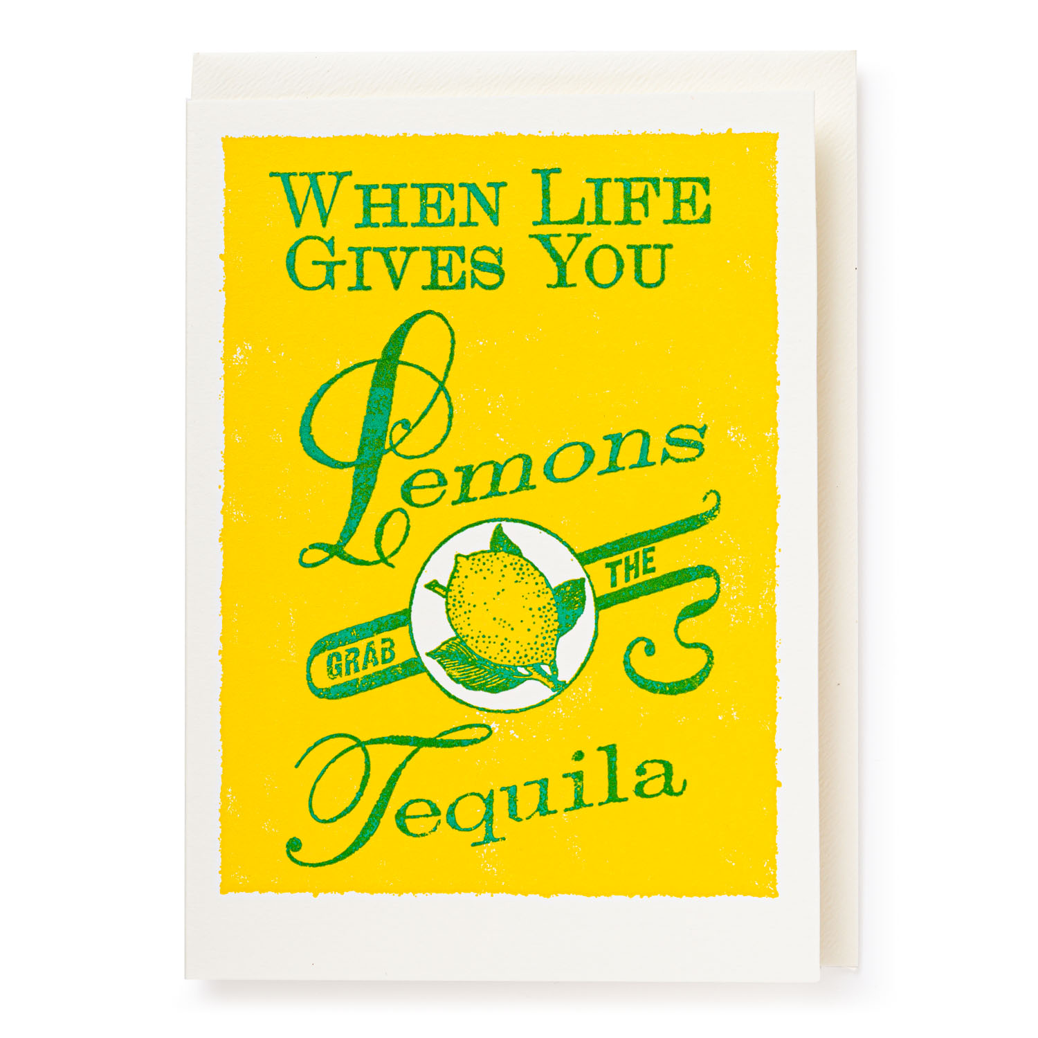 BOOKS/STATIONERY Lemons and Tequila - Greeting Card Archivist Gallery