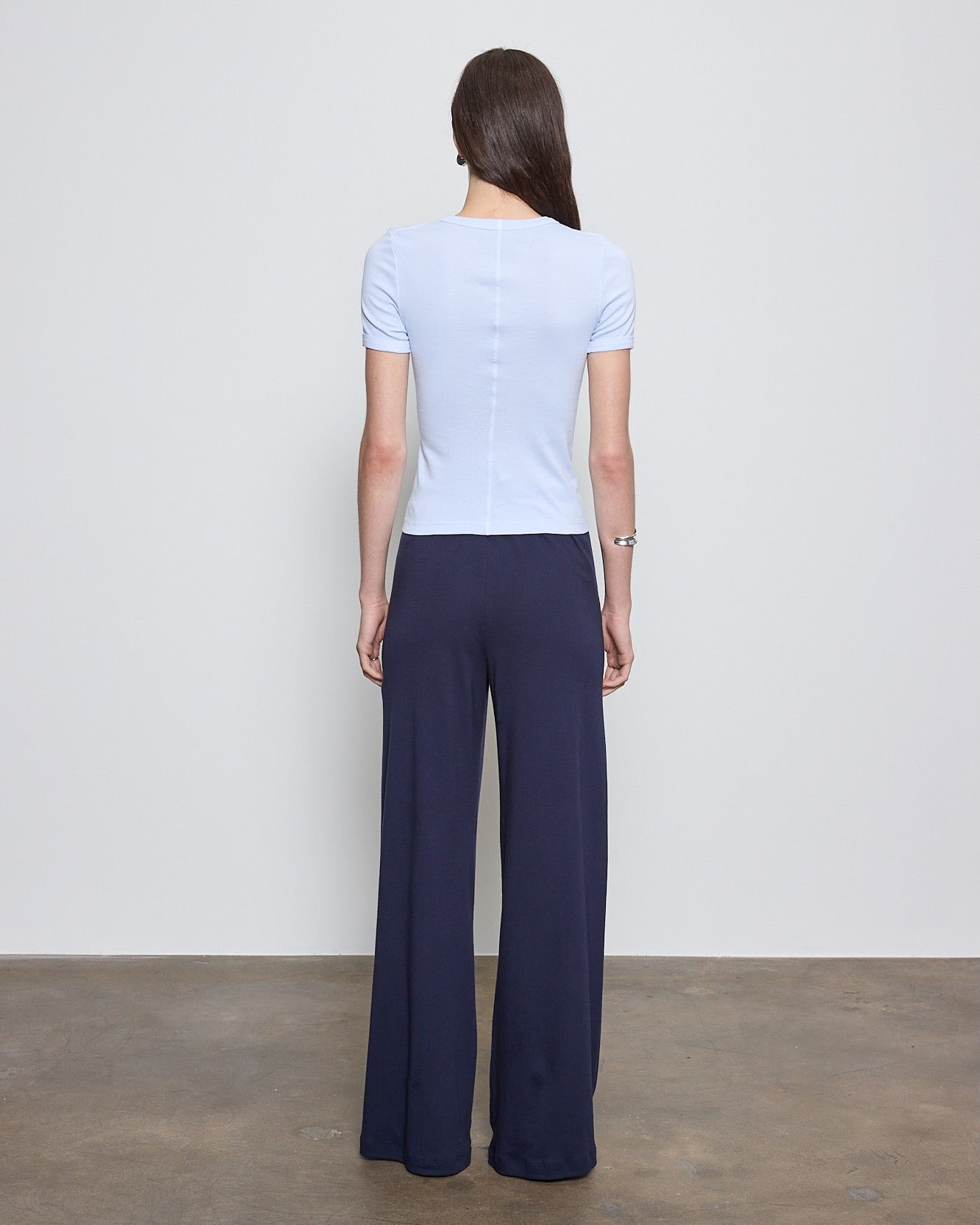 PANTS/SHORTS Soft Cotton Everywhere Pant in Dark Navy Enza Costa