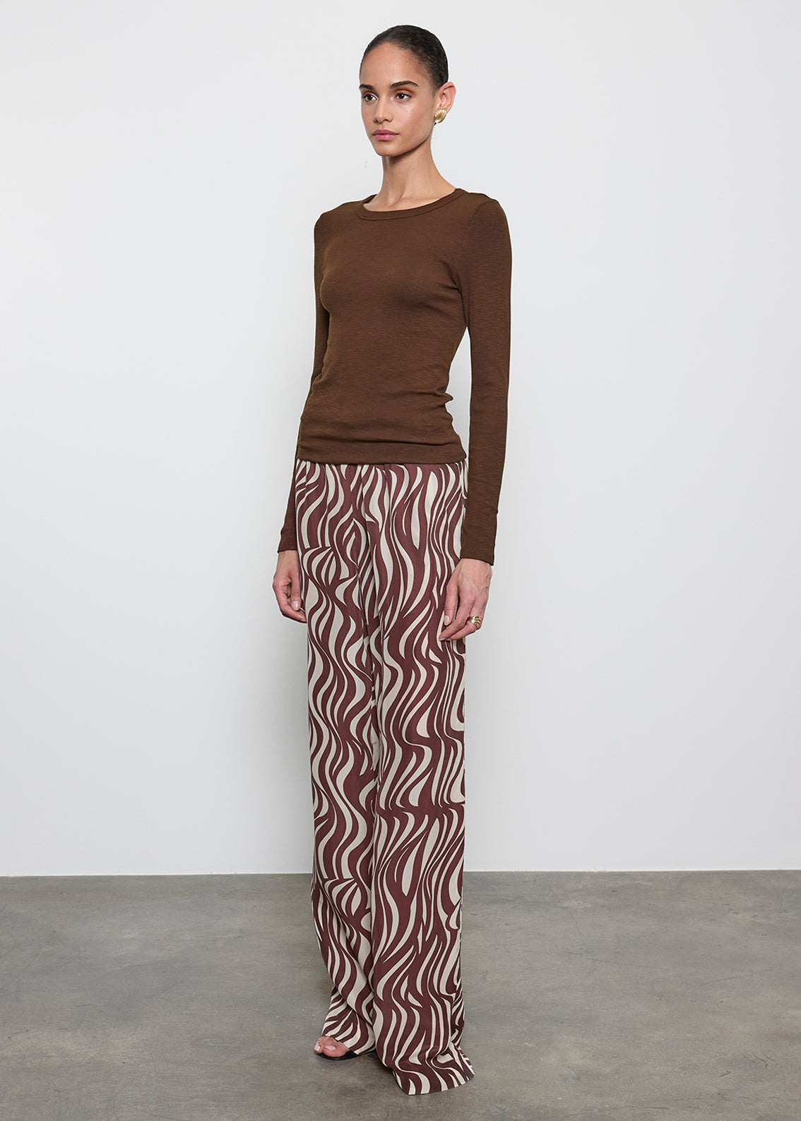 PANTS/SHORTS Resort Pant in Wave Print Enza Costa