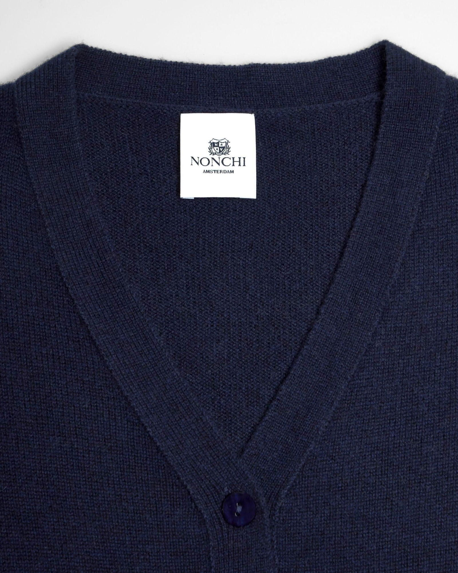 SWEATERS Oliva Cardigan in Navy Nonchi