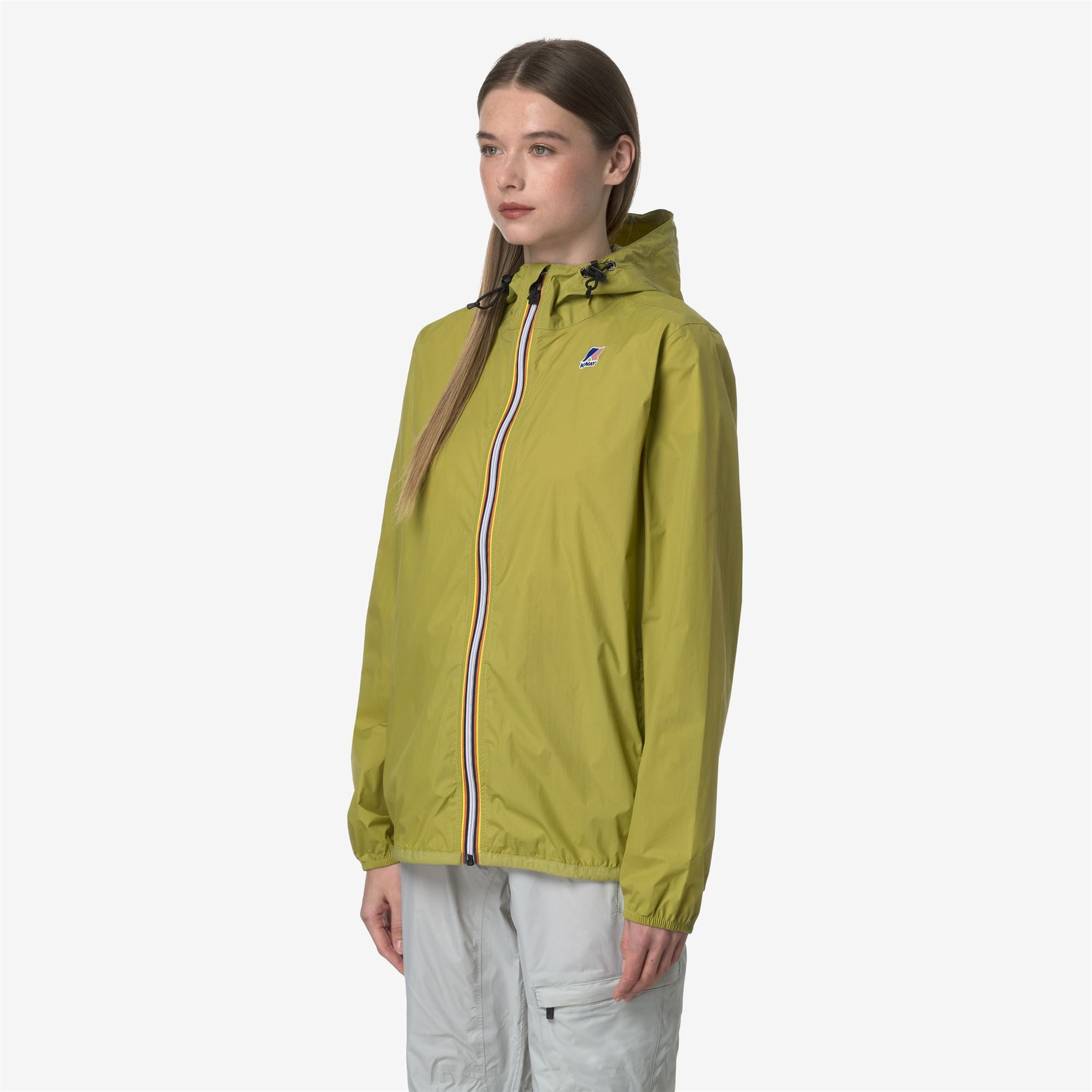 COATS/JACKET Le Vrai 4.0 Claude Jacket in Green Moss K-WAY USA
