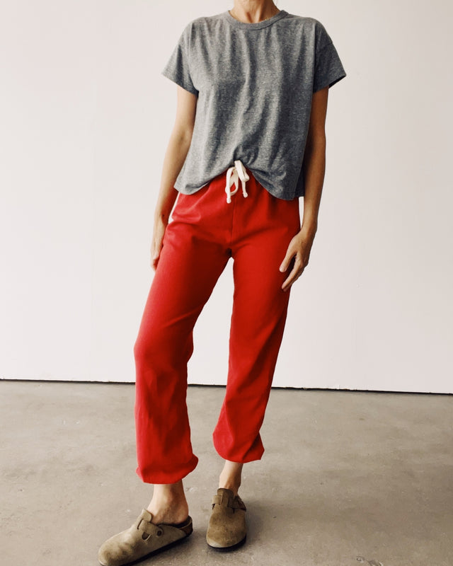 LOUNGE THE SWEATPANTS IN RED Hey Gang