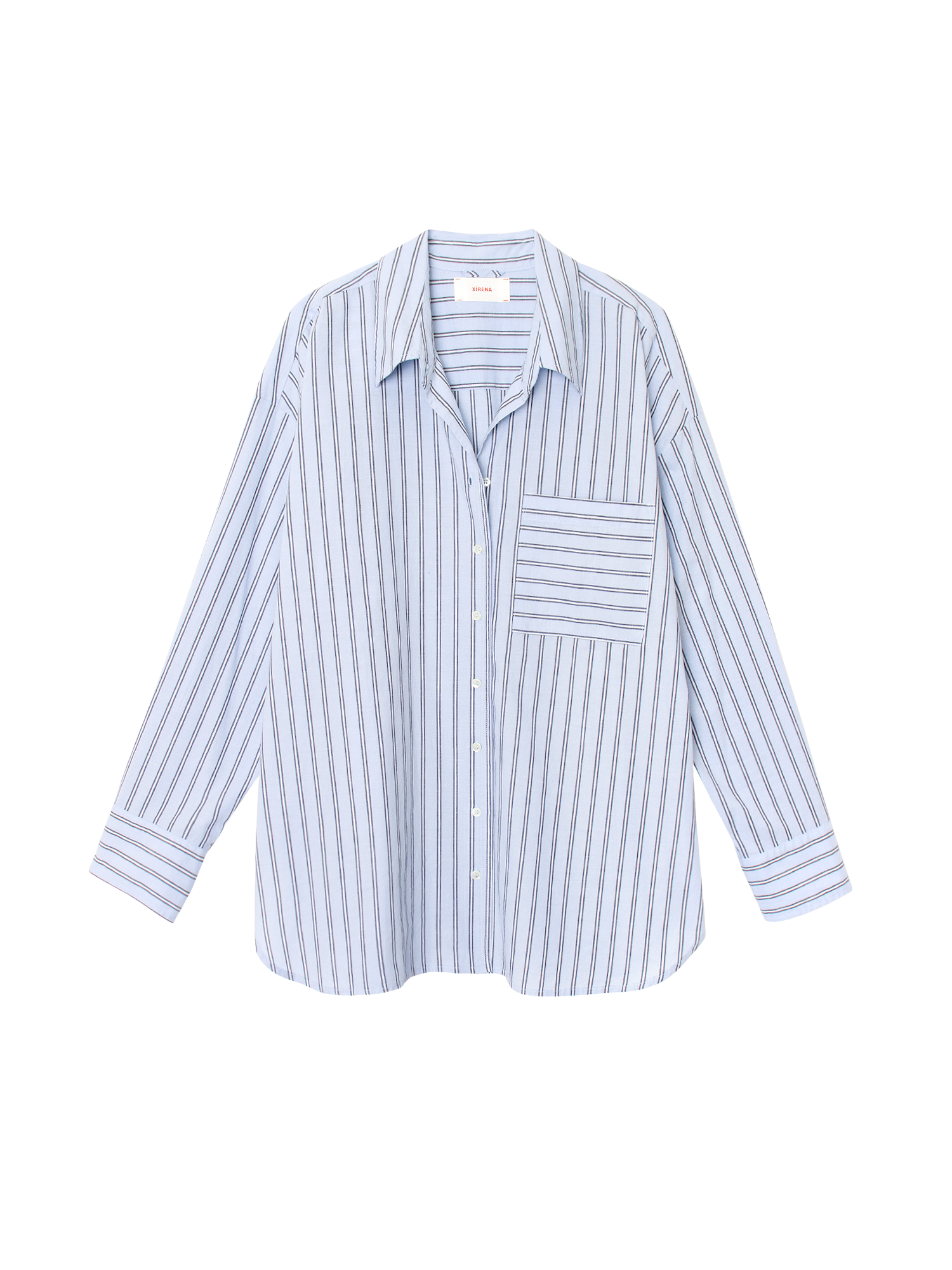 BLOUSES/SHIRTS/TOPS Sydney Shirt in Cascade Stripe Xirena