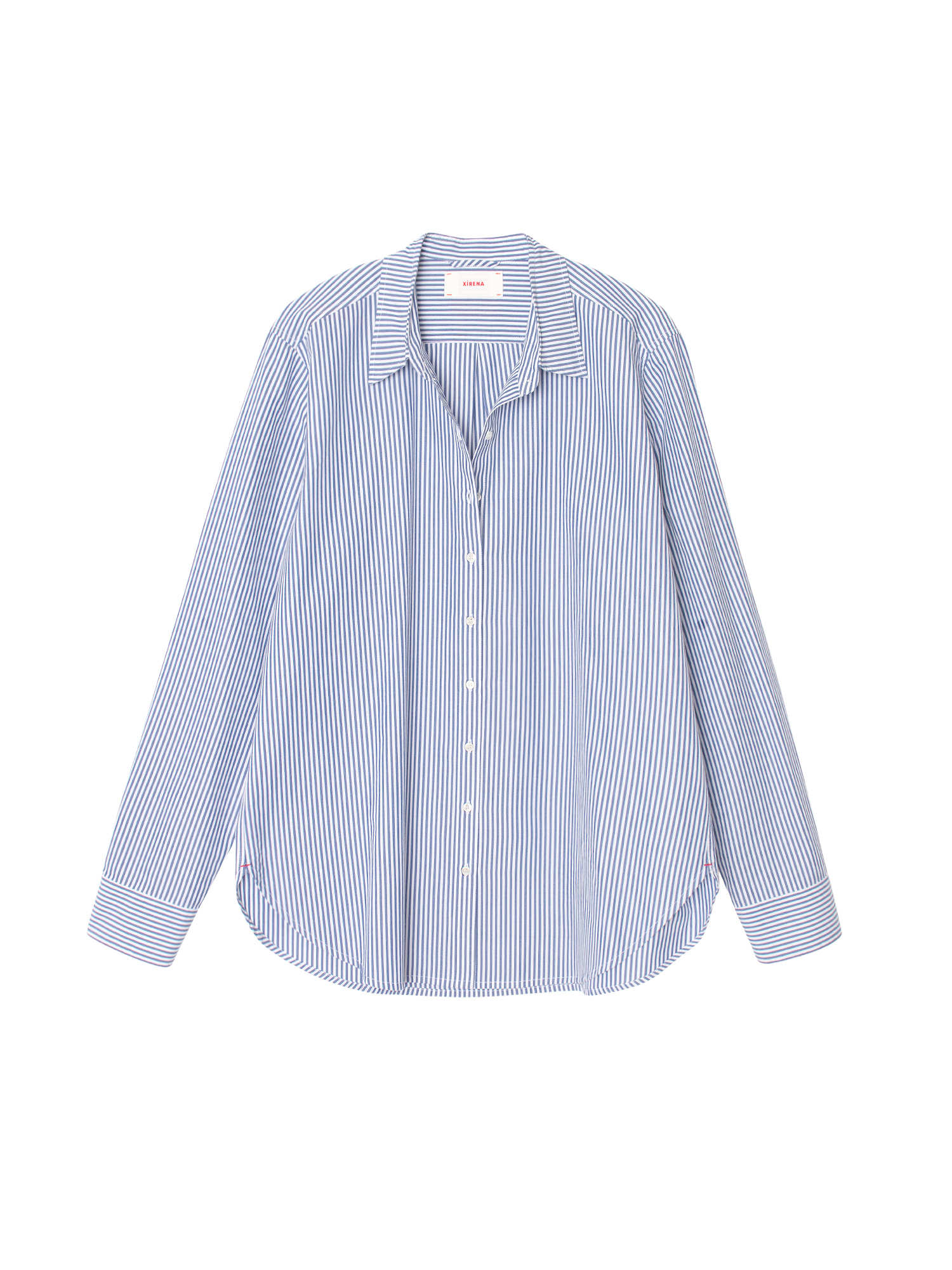 BLOUSES/SHIRTS/TOPS Beau Shirt in True Blue Stripe Xirena