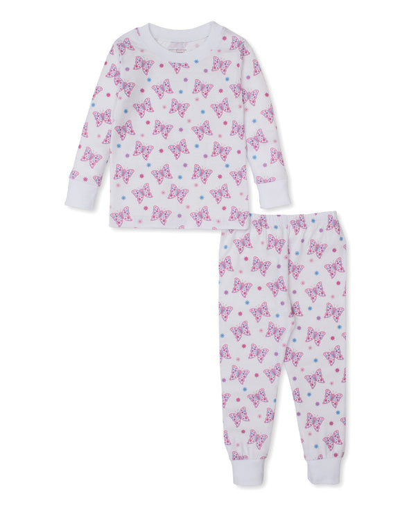 CHILDREN'S APPAREL Pajama Set in Flutterby Flowers Kissy Kissy