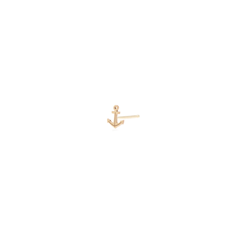 JEWELRY ITTY BITTY ANCHOR STUD EARRING ZOE CHICCO