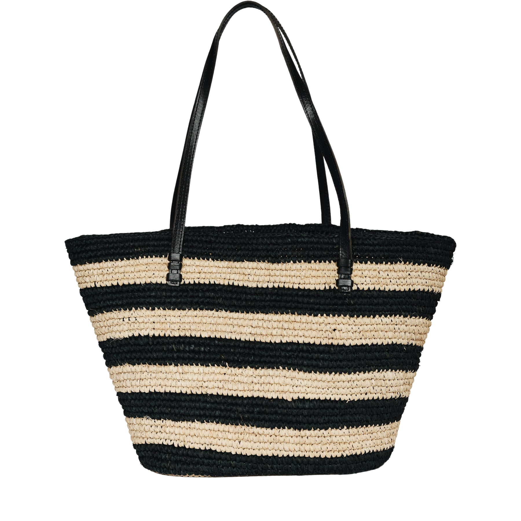 HANDBAGS BIENO TOTE IN BLACK STRIPE Bembien