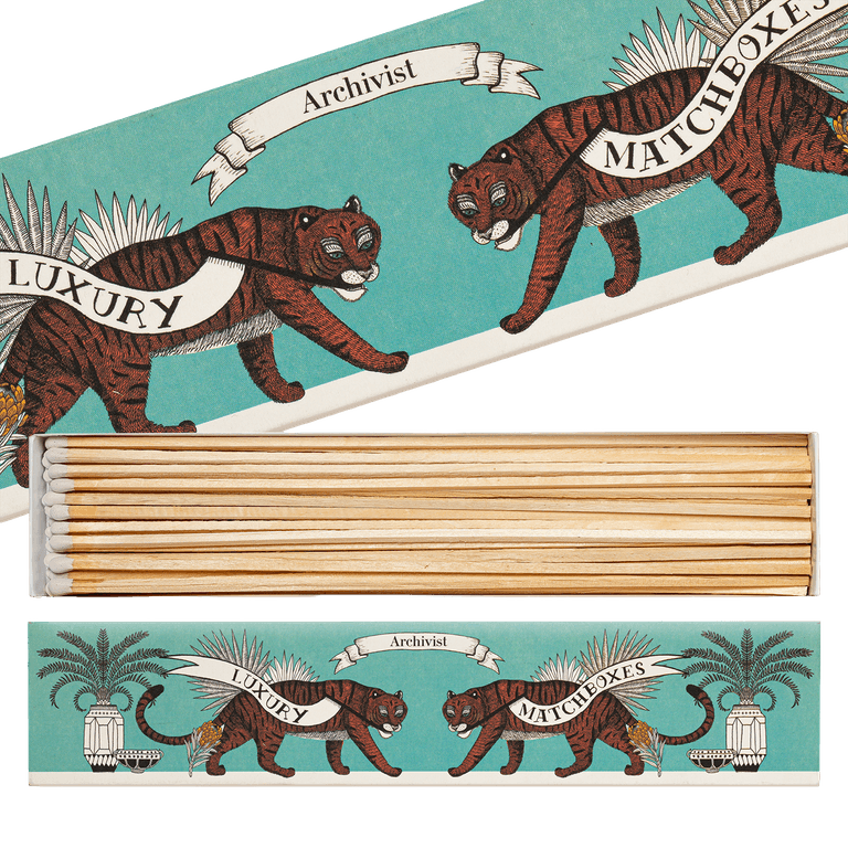 HOME ACCESSORIES Tiger - Long Safety Matches Archivist Gallery