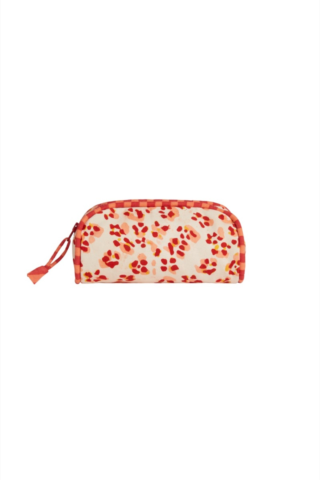 ACCESSORIES Small Goretta Pencil Bag in Red Leopard Lisa Corti