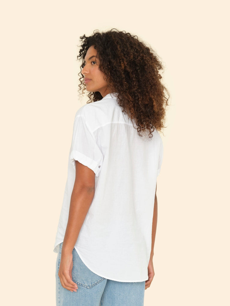 BLOUSES/SHIRTS/TOPS Channing Shirt in White Xirena