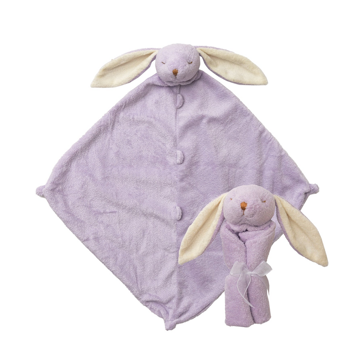 CHILDREN'S ACCESSORIES Lavender Bunny Blankie Angel Dear