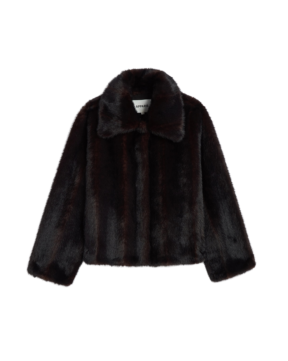 COATS/JACKET Elis Coat in Shaved Noir Mink Apparis