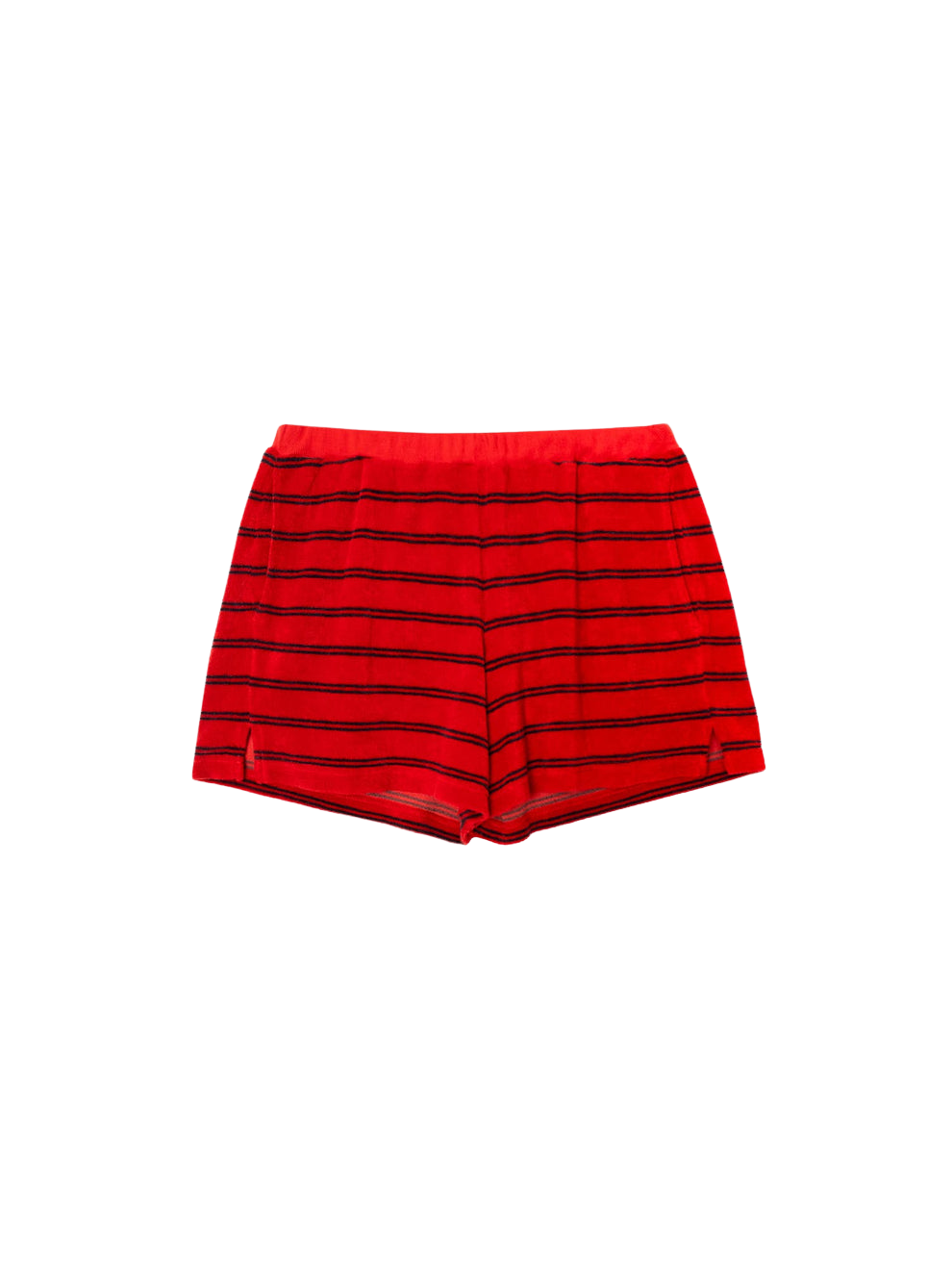 LOUNGE Shayden Terry Sweatshort in Red Pepper Xirena
