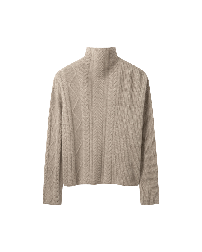 SWEATERS The Fjord Sweater in Sable Nonchi