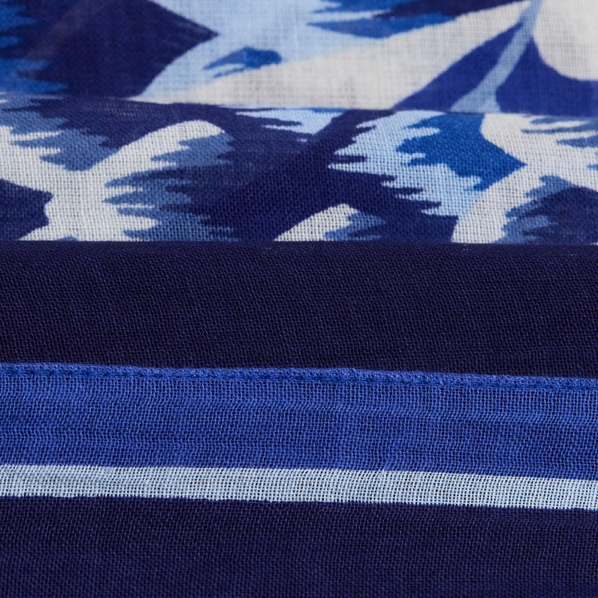 ACCESSORIES Croco Scarf in Navy Inoui Editions