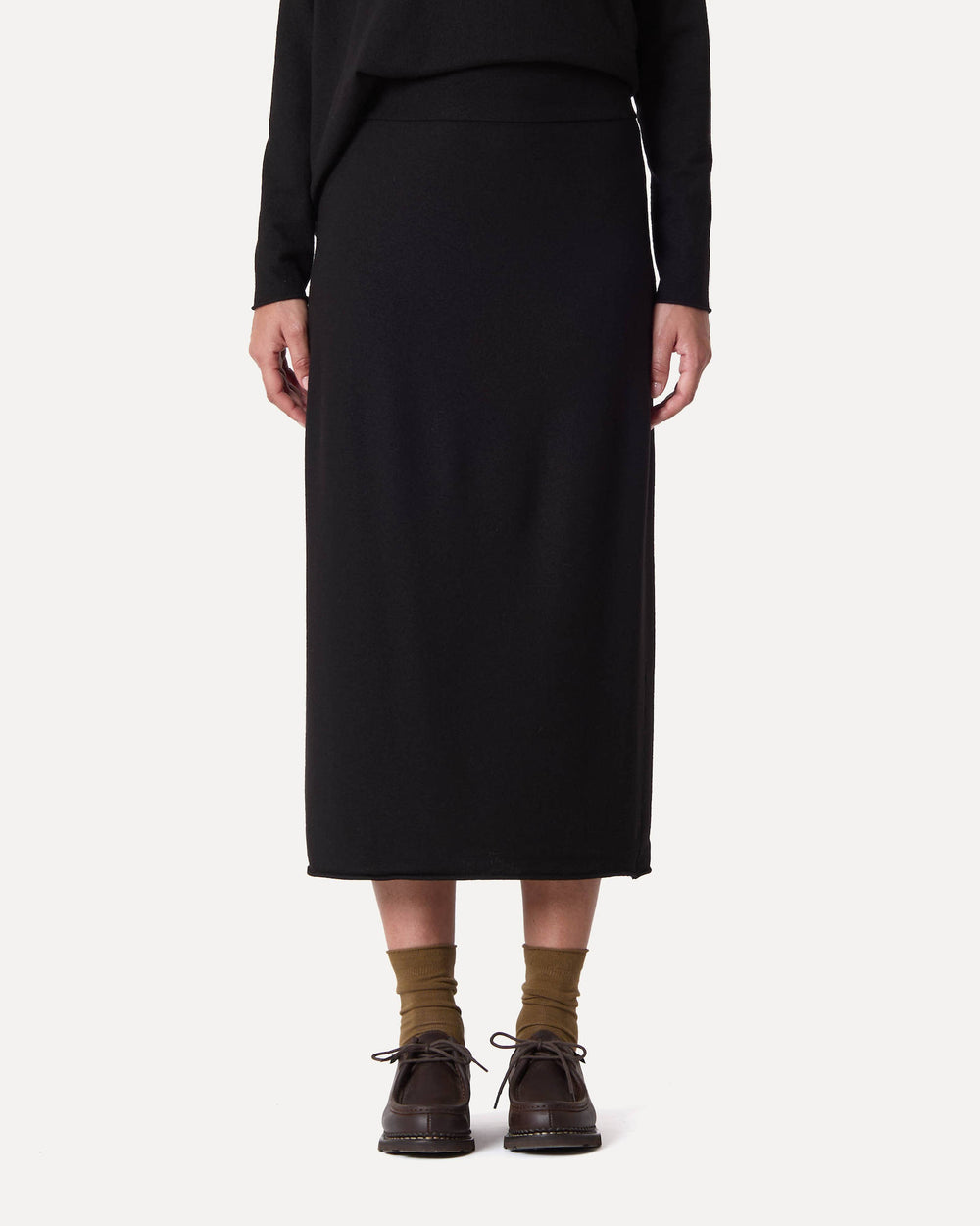 SKIRTS Gonna Penna Skirt in Black Labo Art