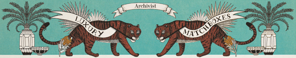 HOME ACCESSORIES Tiger - Long Safety Matches Archivist Gallery