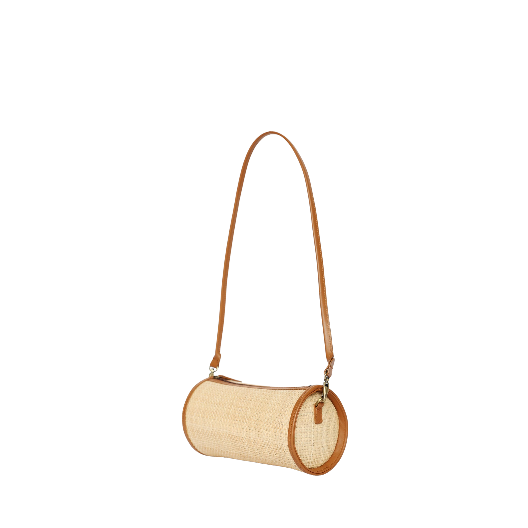 HANDBAGS LILOU HANDBAG IN COPPER RAFFIA Bembien