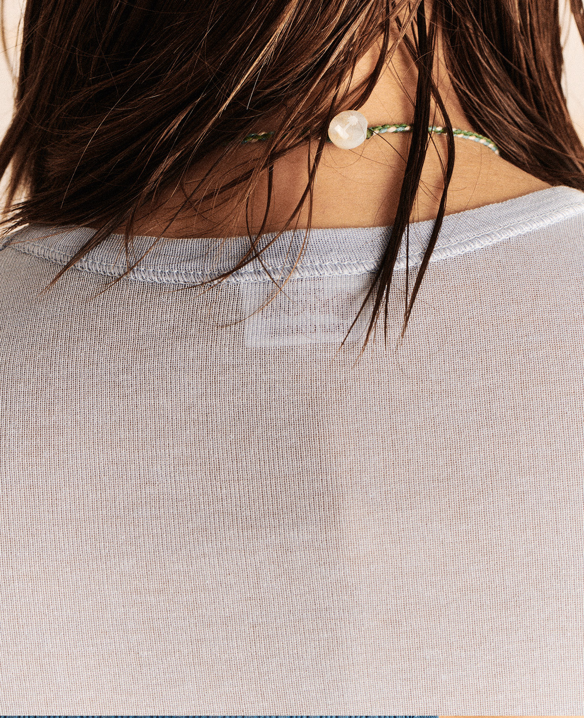 JEWELRY Green Eddie Necklace in Garnet Pascale Monvoisin