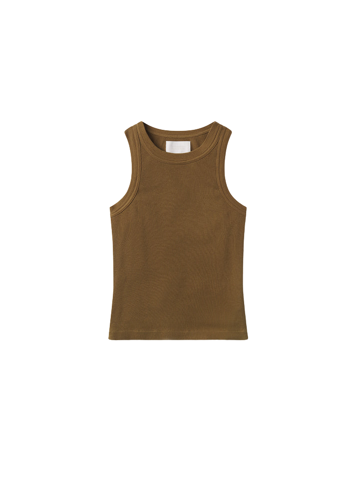 TEES/TANKS Isabel Rib Tank in Manuka Citizens of Humanity