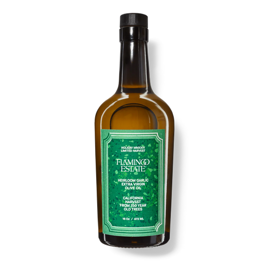 HOME ACCESSORIES Garlic Infused Extra Virgin Olive Oil Flamingo Estate