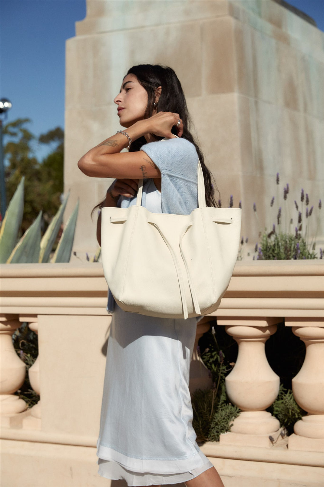 HANDBAGS Florence Tote in Milk ORSYN