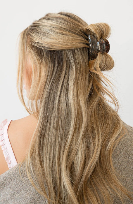 ACCESSORIES Small Couture Claw Clip in Mojave The Finest Accessories