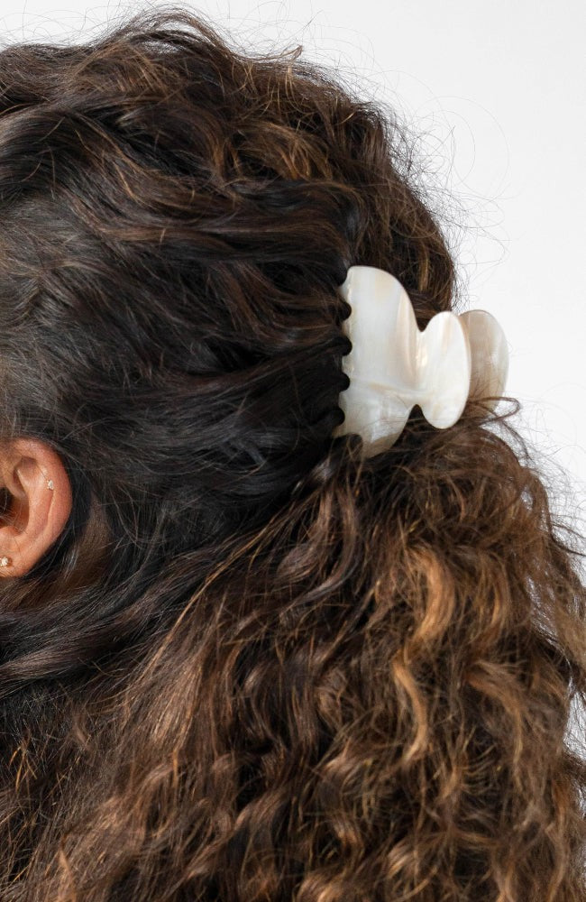 ACCESSORIES Small Couture Claw Clip in Alba The Finest Accessories