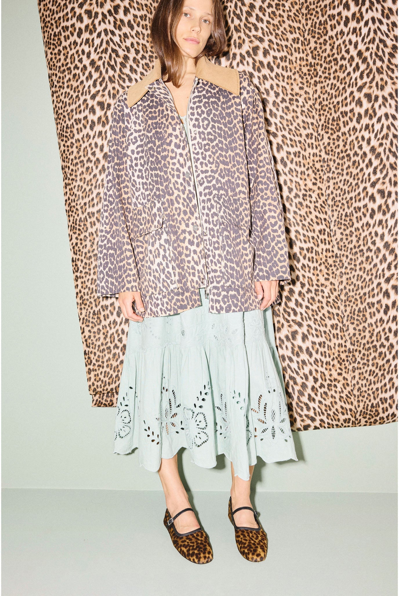 SHOES Laurel Flat in Leopard Freda Salvador