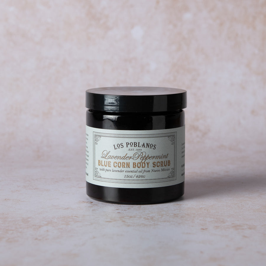 APOTHECARY LAVENDER PEPPERMINT BODY SCRUB Los Poblanos