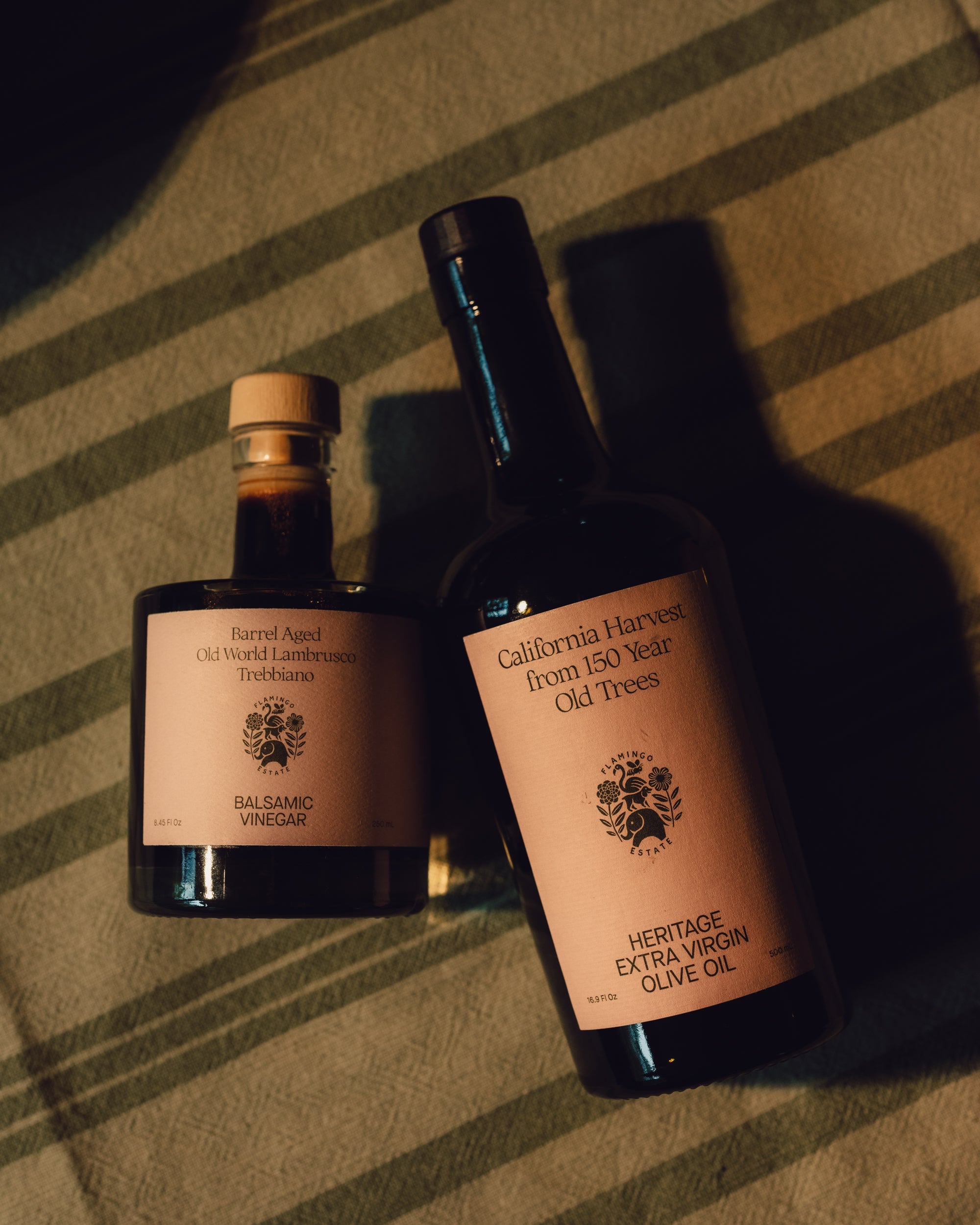 HOME ACCESSORIES Tablemates Olive Oil and Balsamic Flamingo Estate