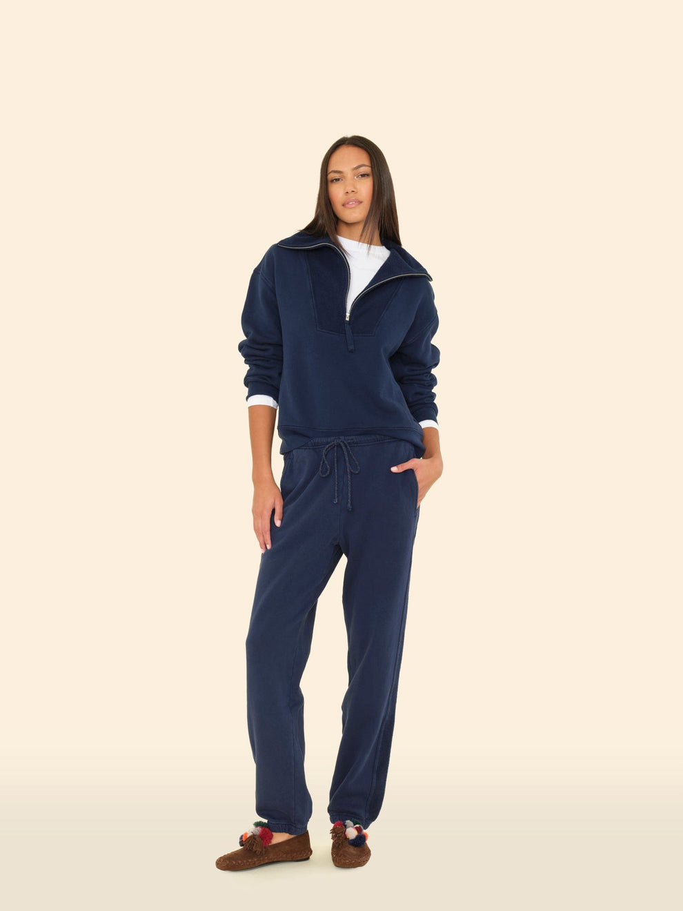 LOUNGE Hemming Sweatpant in Navy Xirena