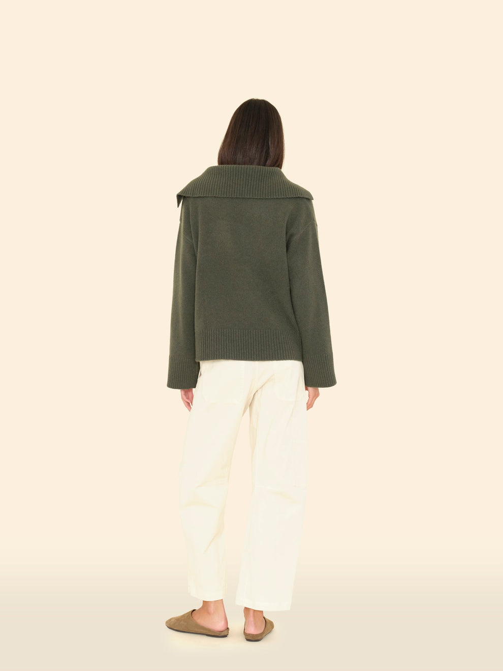 PANTS/SHORTS Rancho Pant in Off White Xirena