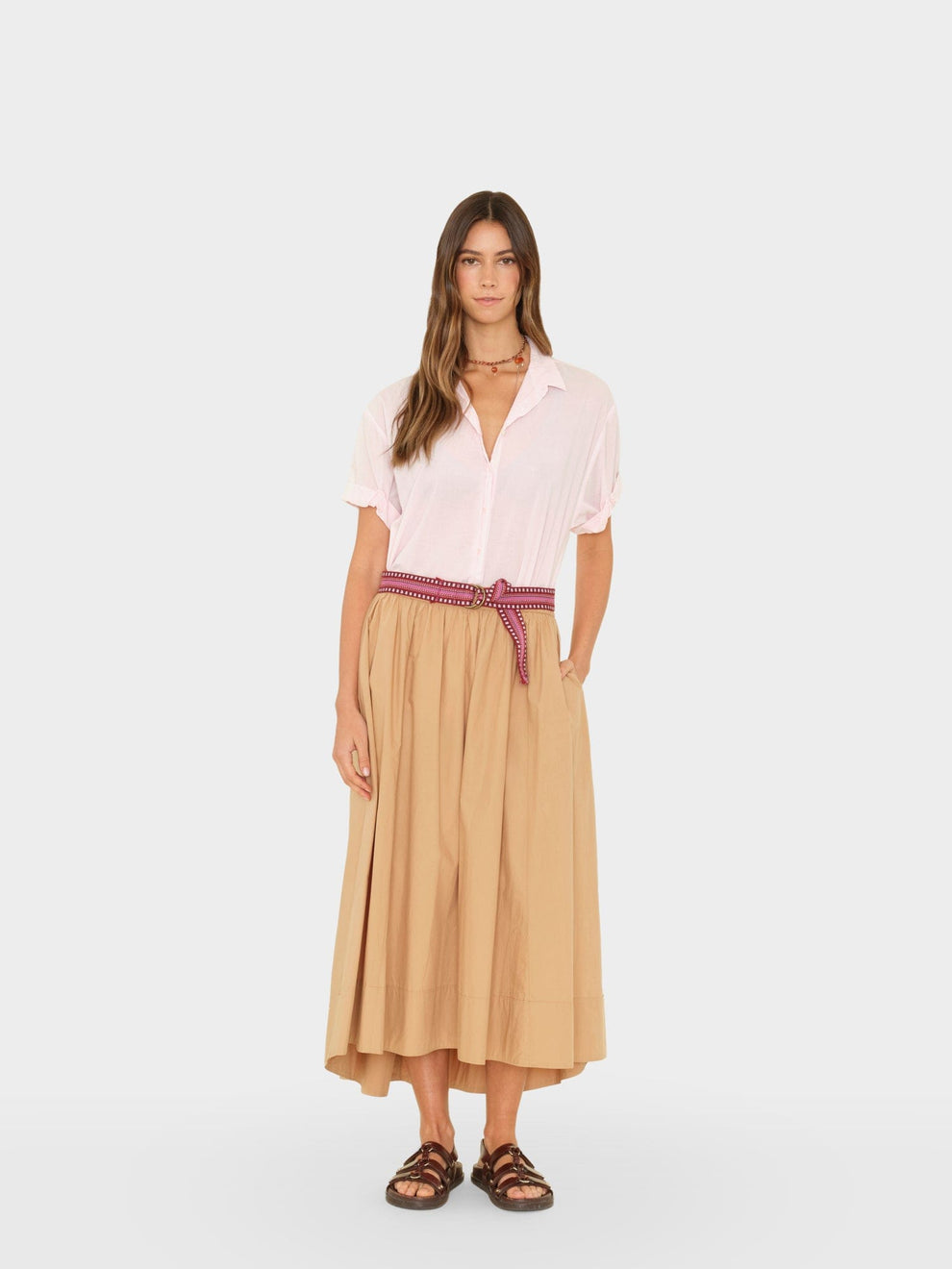 SKIRTS Gwynn Skirt in Twig Xirena