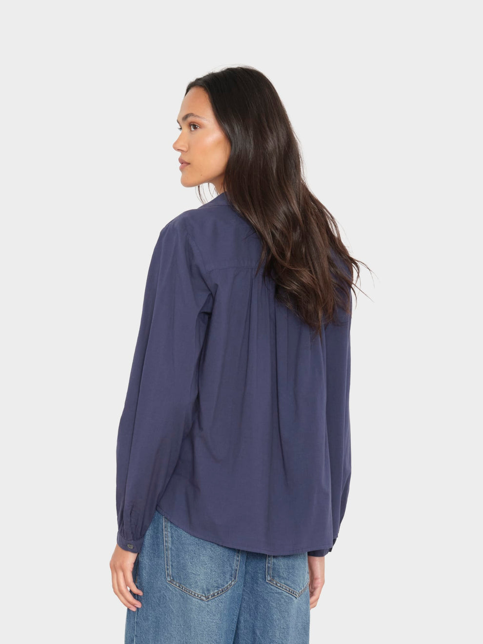 BLOUSES/SHIRTS/TOPS Amanda Shirt in Navy Xirena