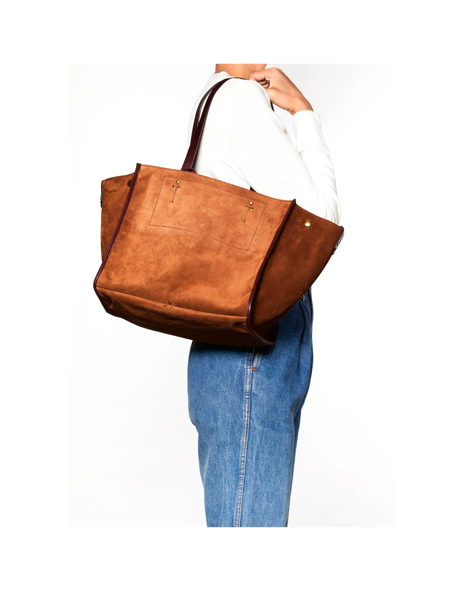 Handbags Jerome Dreyfuss Medium Leon in Tan Jerome Dreyfuss