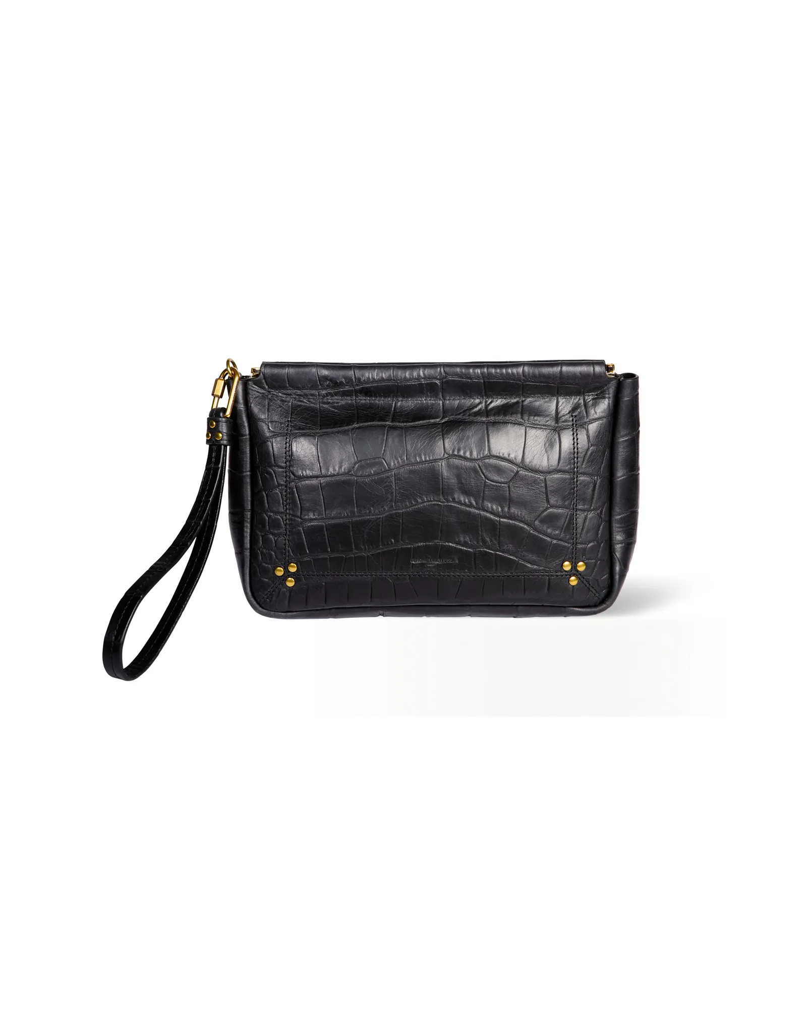 Handbags Jerome Dreyfuss Clap Clutch in Noir Jerome Dreyfuss
