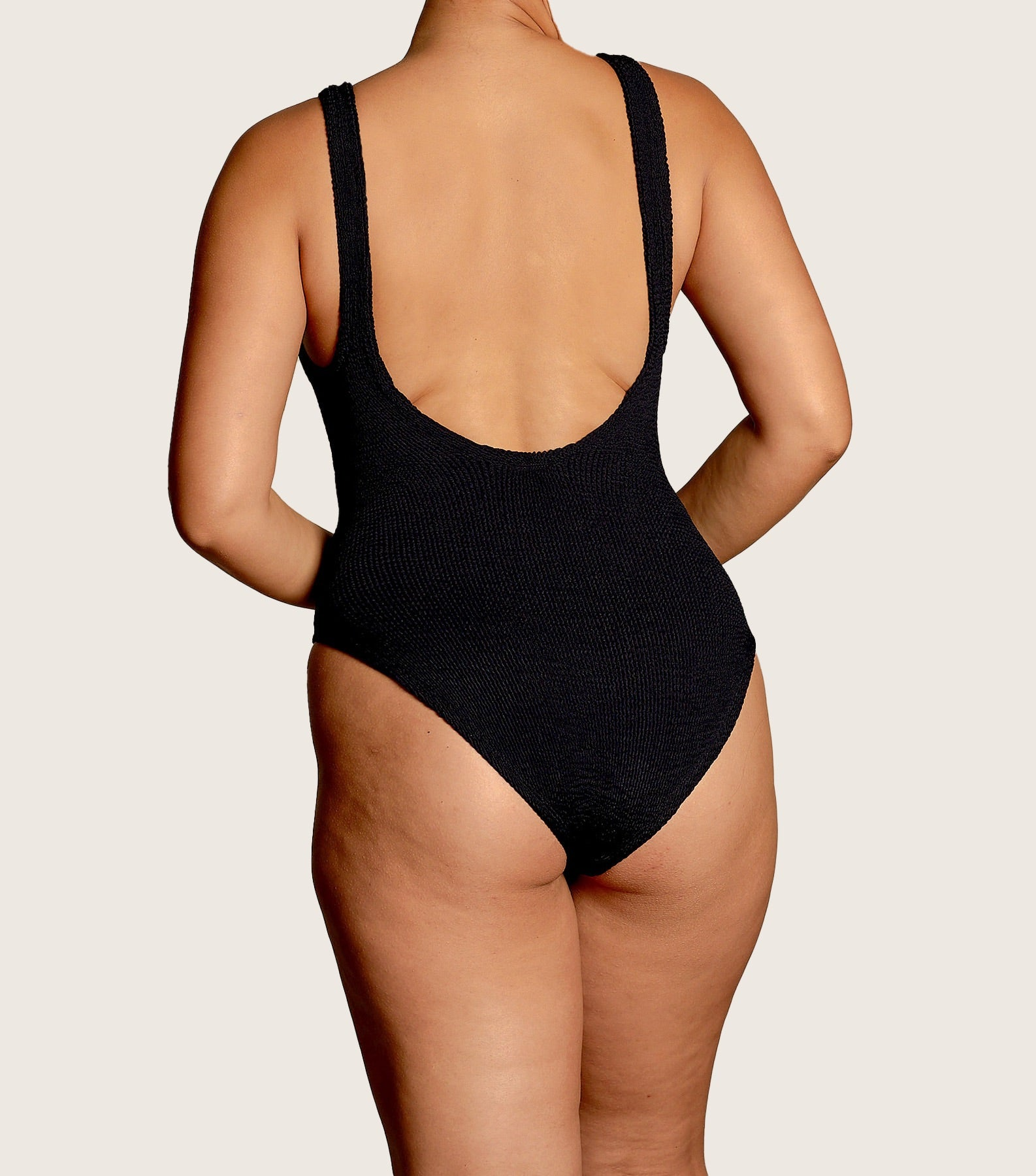 Swimwear Hunza G Domino Swimsuit in Black Hunza G