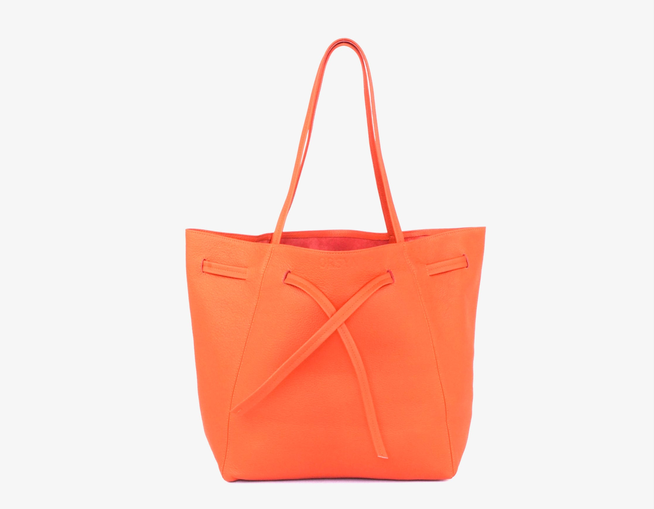 Handbags Orsyn Florence Tote in Papaya Orsyn