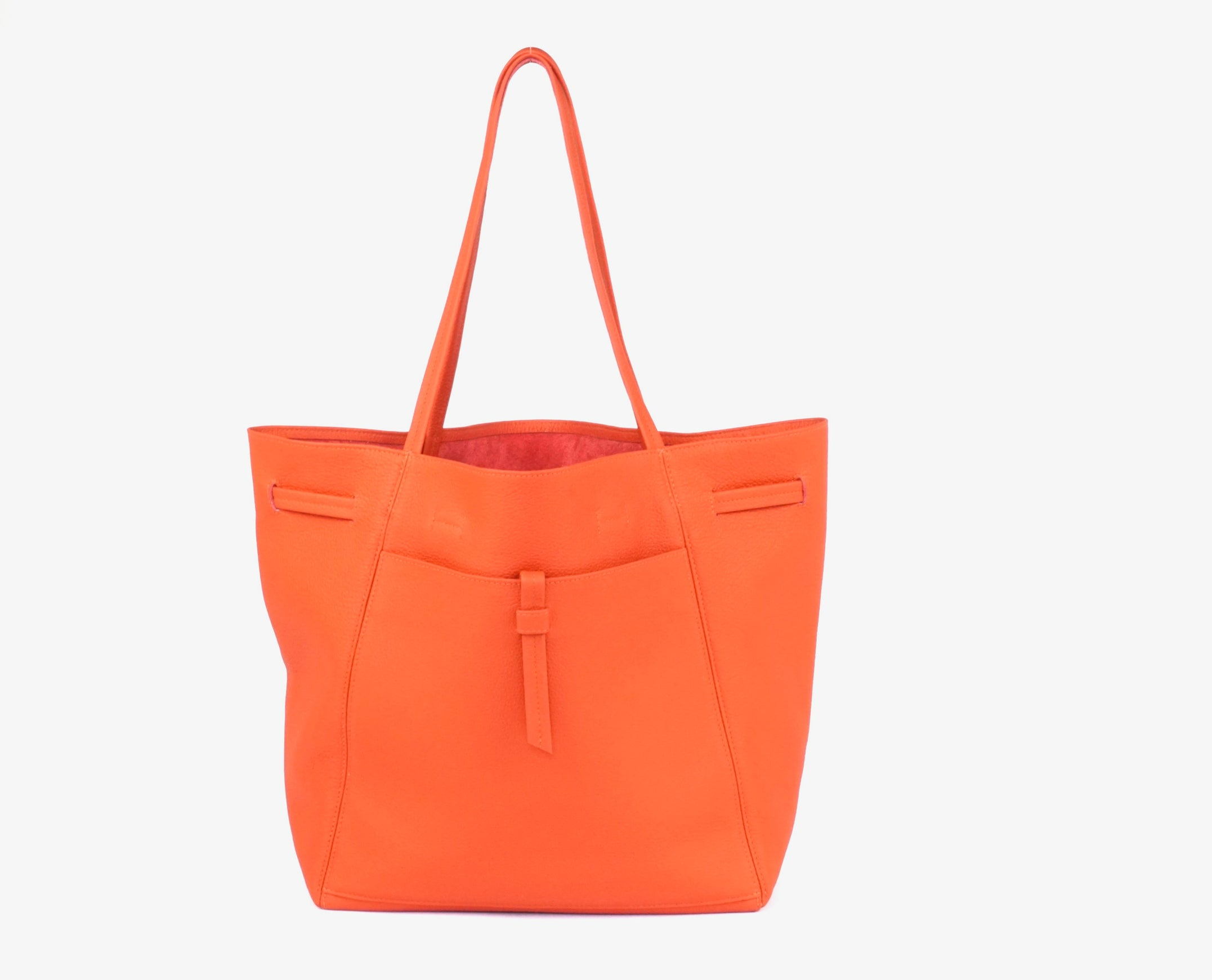 Handbags Orsyn Florence Tote in Papaya Orsyn