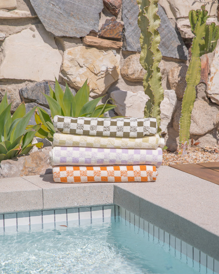 Towels House No. 23 Monroe Towel in Sudan Brown House No. 23