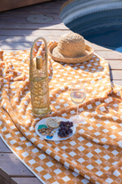 Towels House No. 23 Monroe Towel in Sudan Brown House No. 23