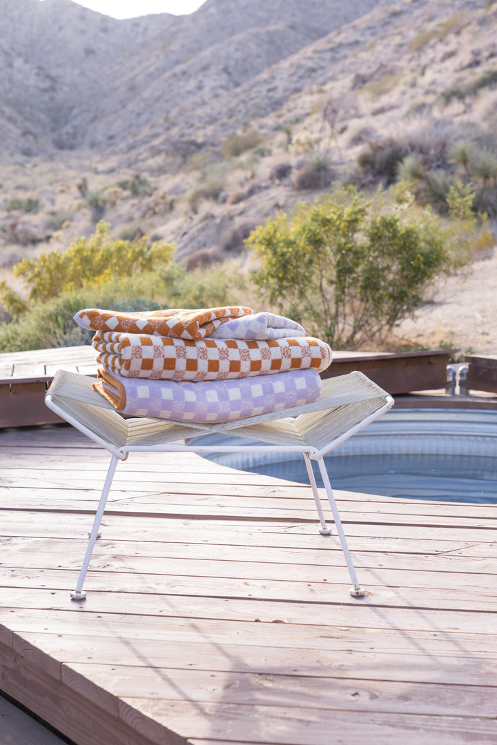 Towels House No. 23 Monroe Towel in Sudan Brown House No. 23